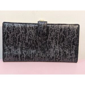 Vintage Sharif Leather Snakeskin Wallet